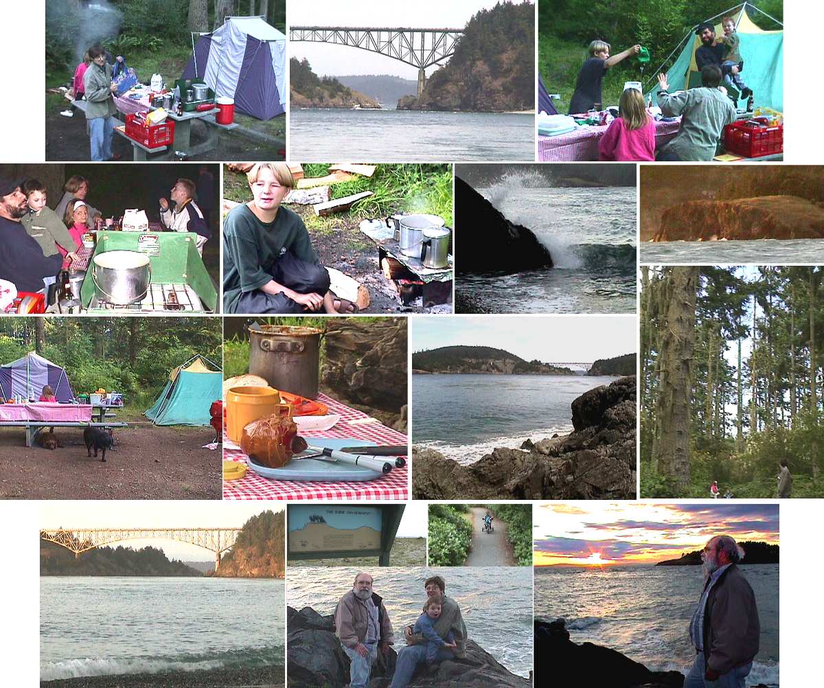 Camping at Deception Pass